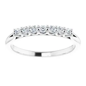 WB Choice Jewelry Rings 14K White 15 CTW Diamond Anniversary Band1239746012PSTWBC WB Choice Jewelry Rings 14K White 15 CTW Diamond Anniversary Band1239746012PSTWBC