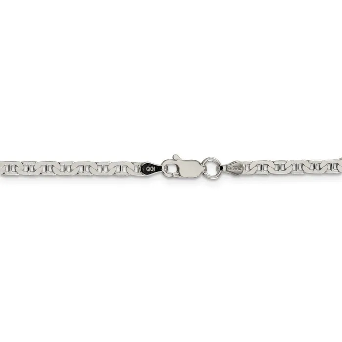 WB Choice Jewelry Sterling Silver 3mm Flat Anchor ChainWBCQAN08028 Rings WB Choice Jewelry Sterling Silver 3mm Flat Anchor ChainWBCQAN08028 Rings