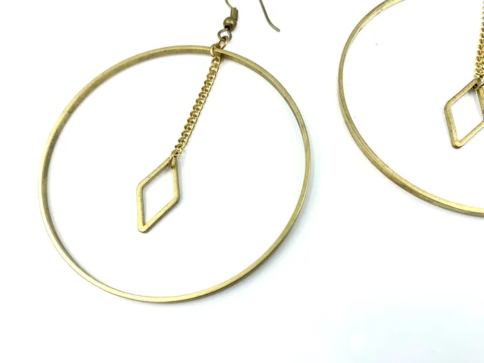 lordviolet Earrings EXPLICIT Big Hoop Earrings