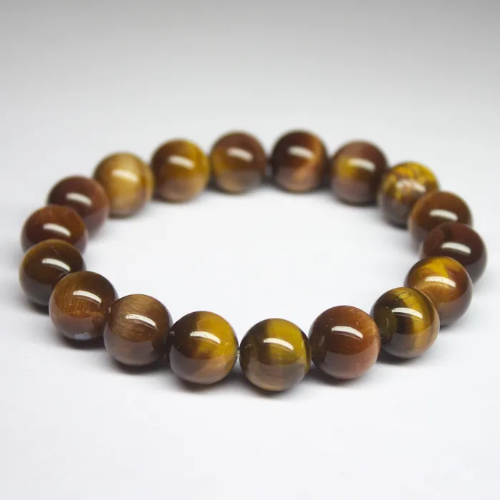 Bracelets 7 inches 10mm Natural Tigers Eye Smooth Round Beaded Bracelet Tiger Eye Bracelet Beads Supplies USA Bracelets 7 inches 10mm Natural Tigers Eye Smooth Round Beaded Bracelet Tiger Eye Bracelet Beads Supplies USA