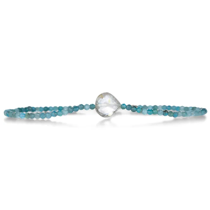 Bracelets Chrysocolla and Tourmaline Bracelet Margaret Solow