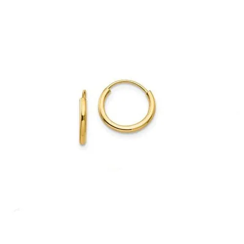 Earrings Independent Jewellers 10kt Yellow Gold 10mm Sleeper Earrings