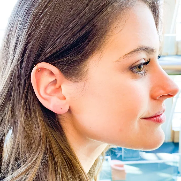 Infinity Cartilage Ear Cuff Hoops By Hand Earrings