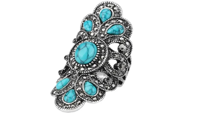 Rings sparklingselections Kinel Luxury Antique Ring For Women