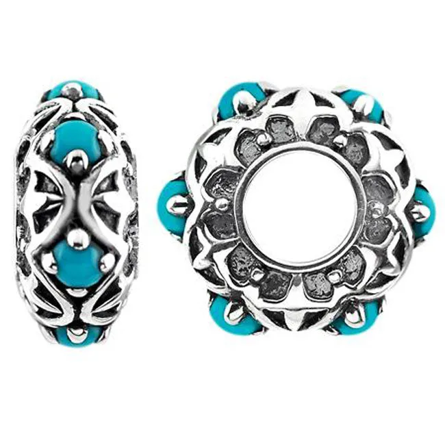 Storywheels Turquoise Sterling Silver Wheel333754 Storywheels Rings