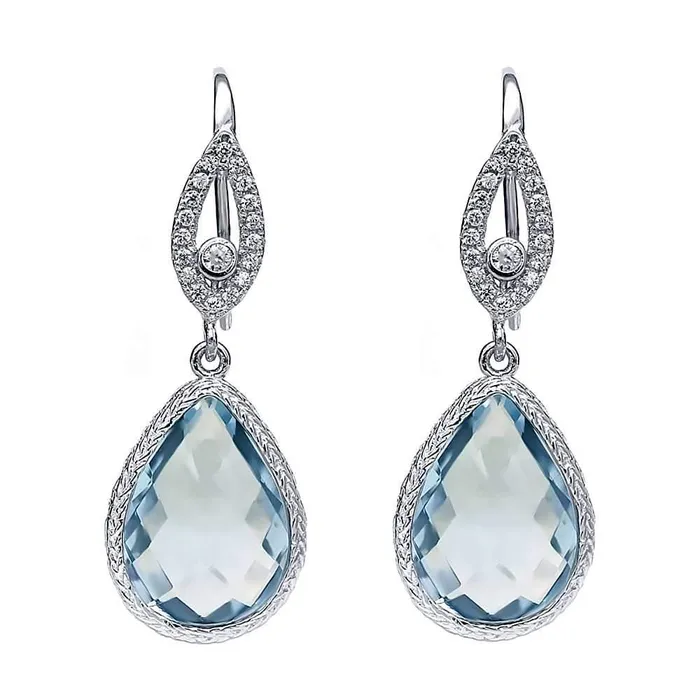 Women Jewelry Pure Silver Earrings sparklingselections Earrings