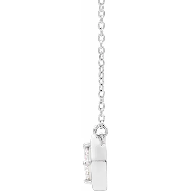 Necklaces 302 Fine Jewelry Geometric 14 CTW Diamond 18 or 16 Necklace Solid 14K Yellow Rose Gold