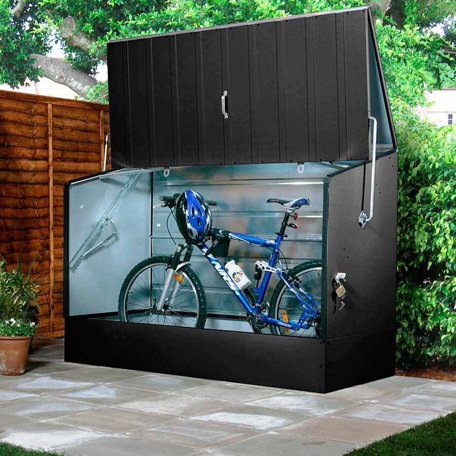 Garden Buildings |  Bike Storage – Anthracite Garden Buildings Black