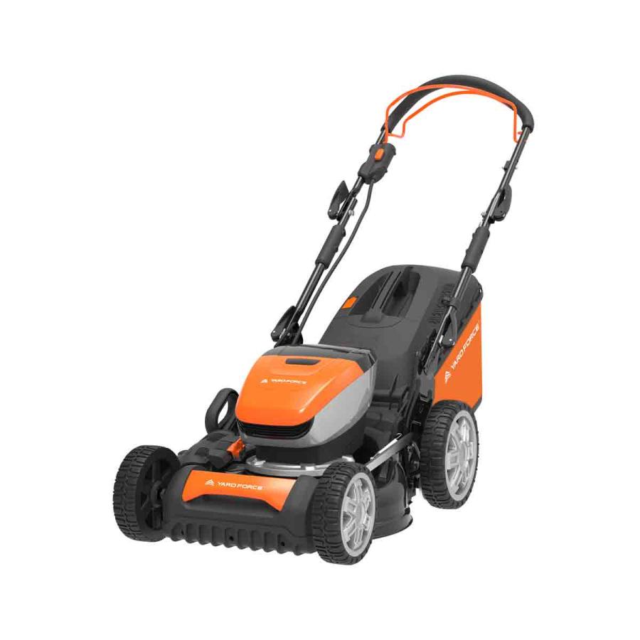 Garden Power Tools |  40V 46Cm Self-Propelled Cordless Lawnmower W/ 4Ah Lithium-Ion Battery & Quick Charger – Orange & Black Garden Power Tools Garden Power Tools