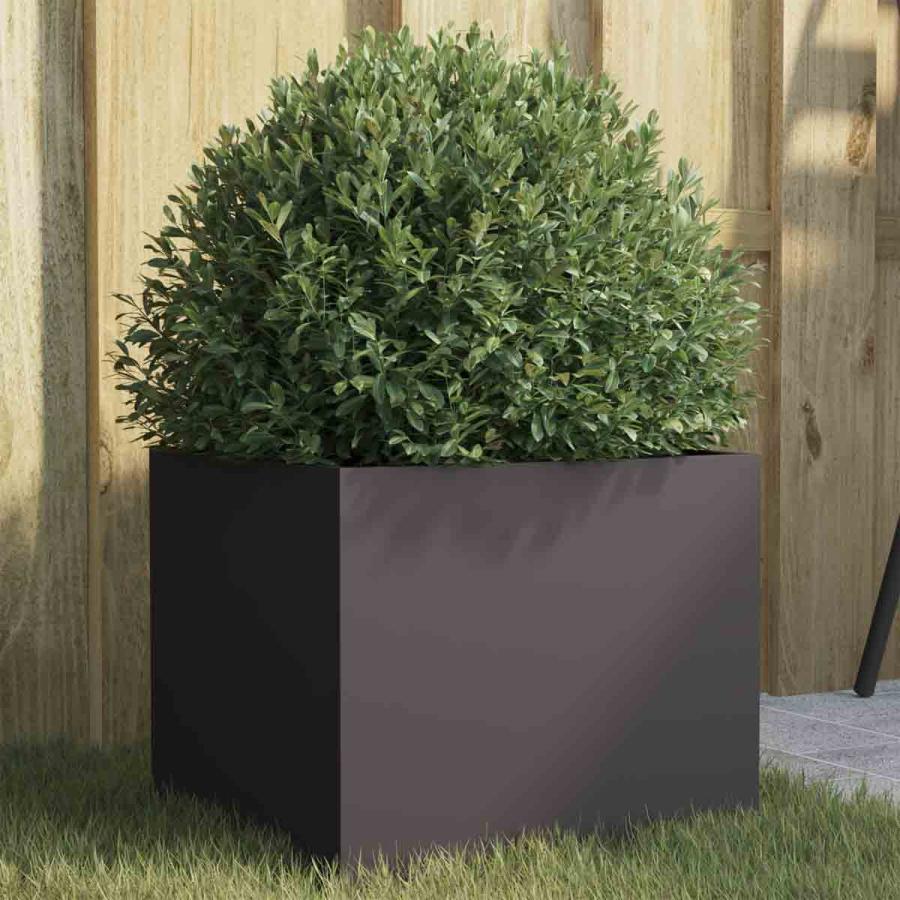 Planting & Growing |  Planter Black 32X30X29 Cm Cold-Rolled Steel Planting & Growing Black